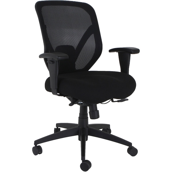 Executive Mesh High-Back Office Chair, Black